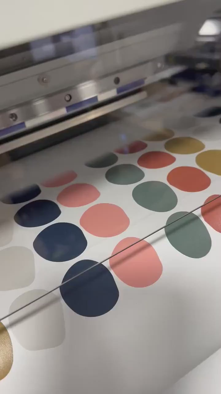 Coloured Dot Stickers